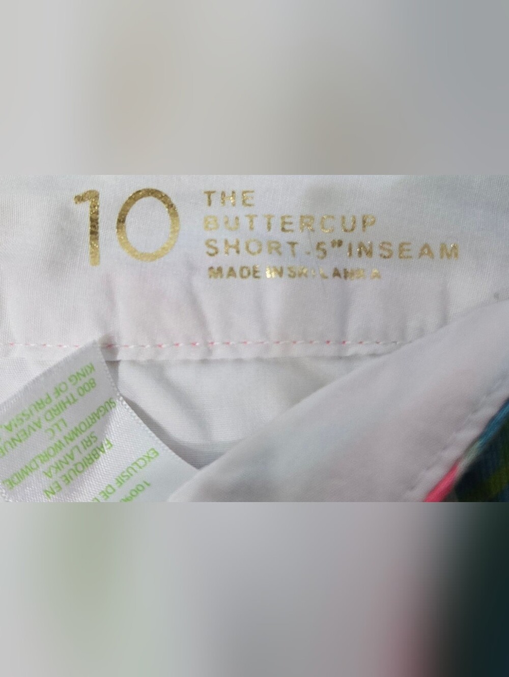 Lilly Pulitzer Buttercup, 5" Inseam Shorts - Picture 2 of 2